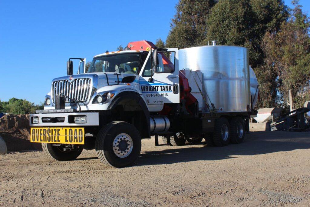 Oversize Load Water Tank